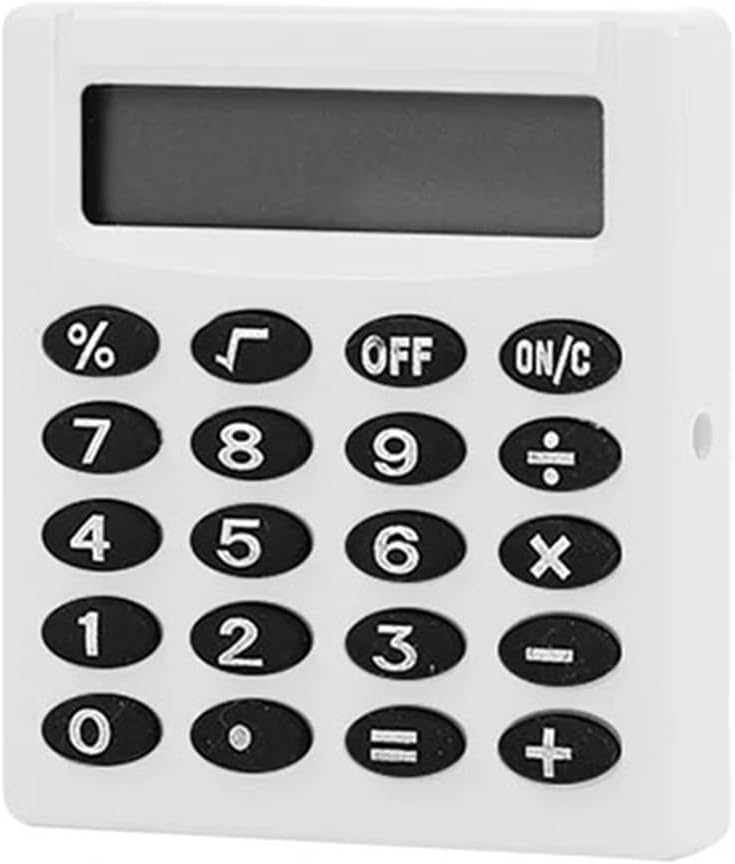 GFHSKRPL Pocket Mini Calculator Handheld Coin Cell Carry Extra School Office