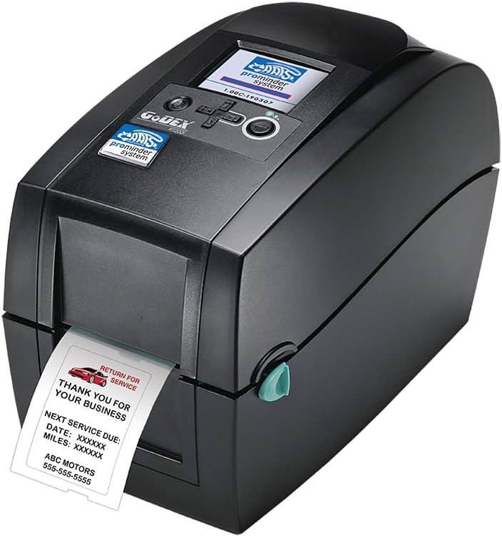 Generic ProMinder Now Industrial Label Printer with Automatic Date and Mileage Calculation, USB Keyboard Compatibility, Ribbon Included - 7