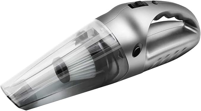 Lsrskkmn Handheld Vacuum, 4Kpa Powerful Suction Wet & Dry Vacuum Cleaner, Handheld Vacuum Cordless with Quick Tech, Rechargeable Portable Handheld Vac with Stainless Steel HEPA Filter