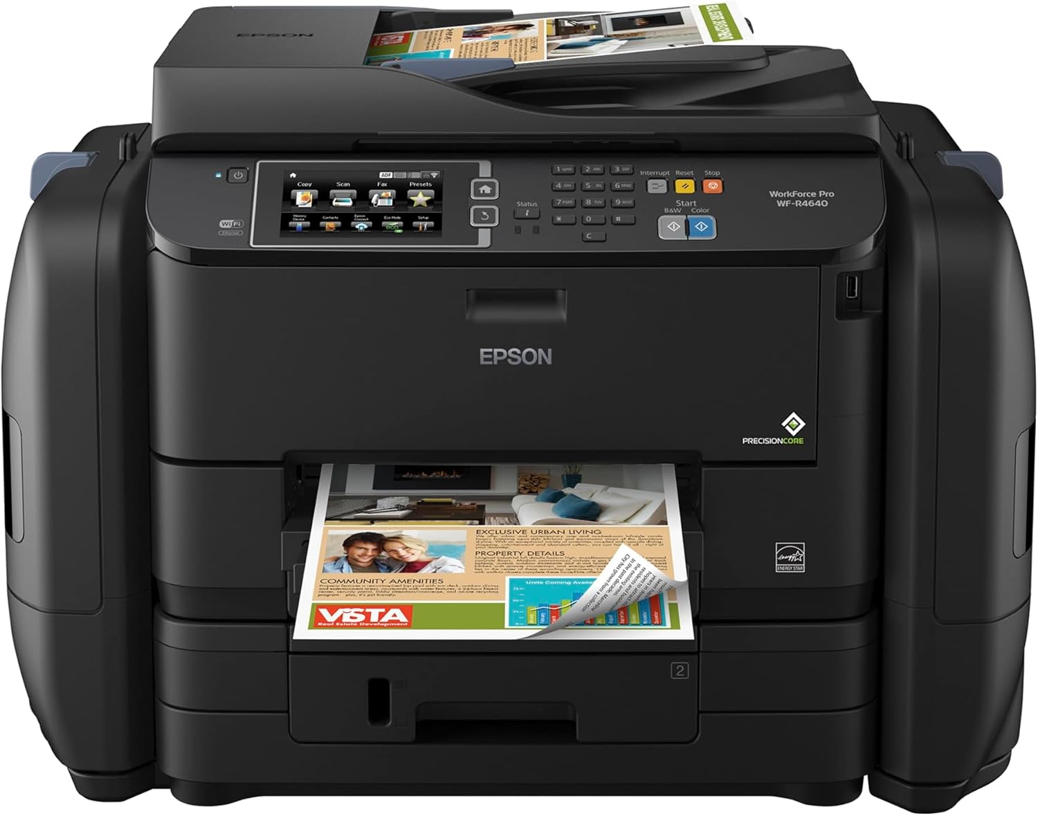 Epson® Workforce® Pro WF-R4640 EcoTank Supertank Wireless Inkjet All-in-One Color Printer