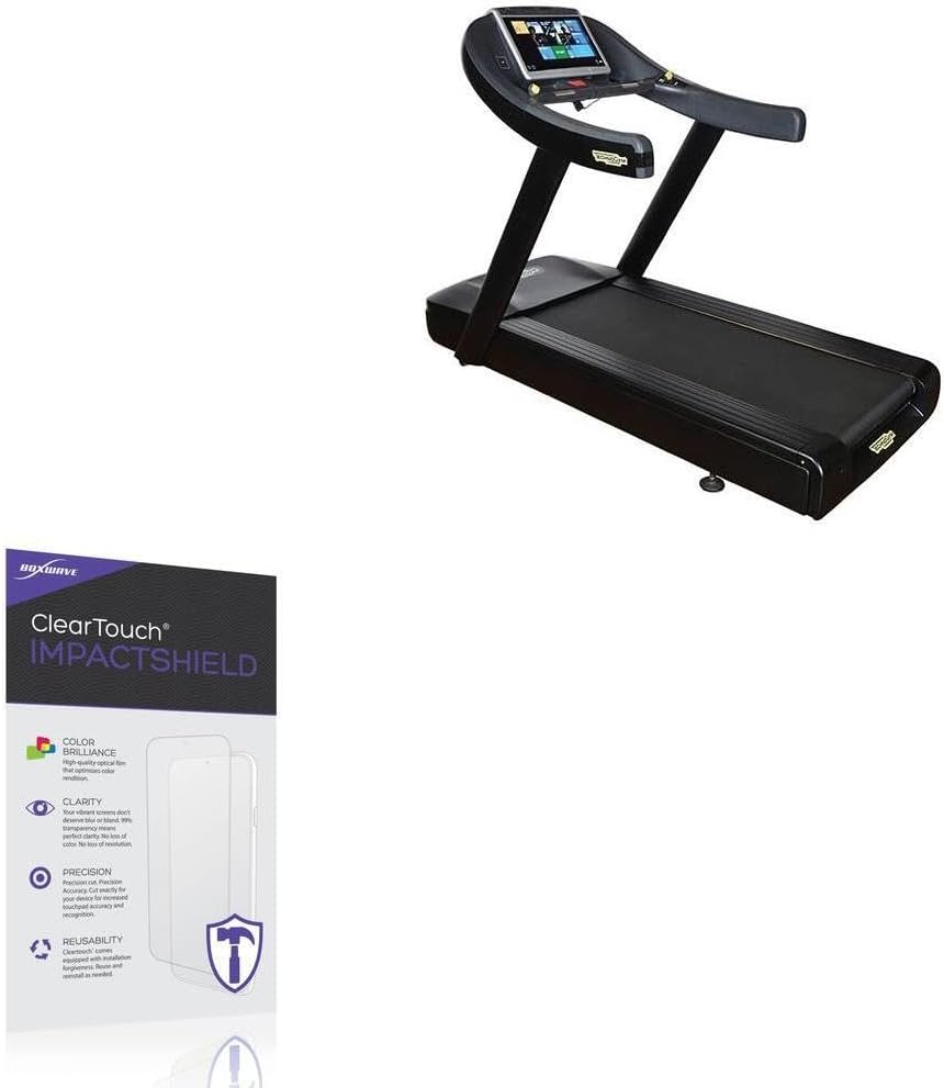 BoxWave Screen Protector Compatible with Technogym Run - ClearTouch ImpactShield (2-Pack), Impenetrable Screen Protector Flexible Film