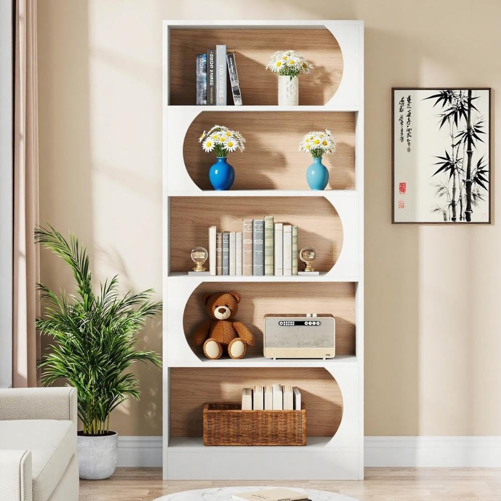 6-Tier Bookshelf Storage Cabinet - 71