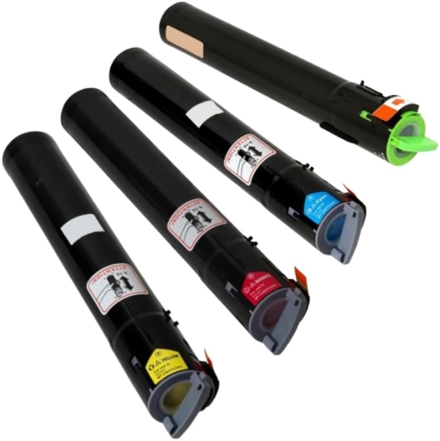 Compatible Toner Cartridge Replacement for Lanier 841280, 841281, 841282, 841283 (Black, Cyan, Yellow, Magenta) Toner Cartridge (10K YLD) for use in LD520C, LD520CL (4 Pack)