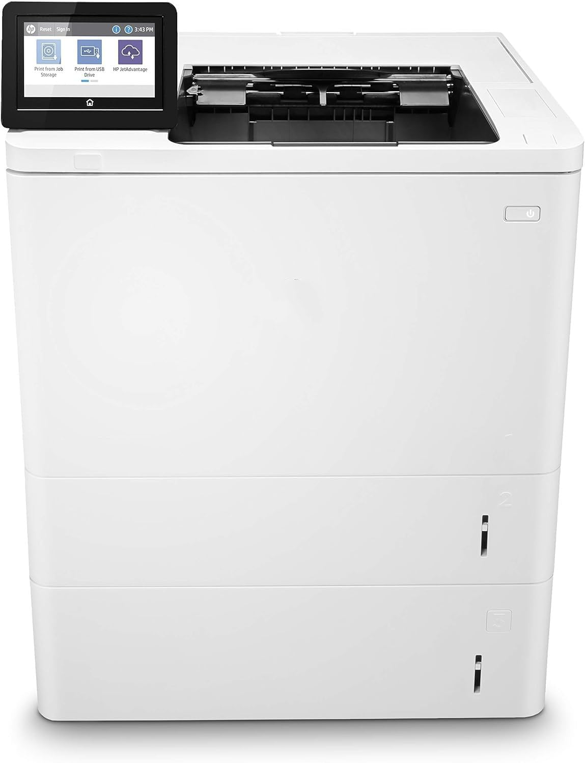 Laserjet Managed E60155DTN Duplex-Network Laser Printer with Extra Paper Feeder Value Bundle (3GY09A#BGJ/L0H17AVB) (Renewed)