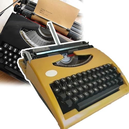 ZHZHZ Portable Manual Typewriter for Notes Letters and Creative Writing Perfect Literary Gift for Writers