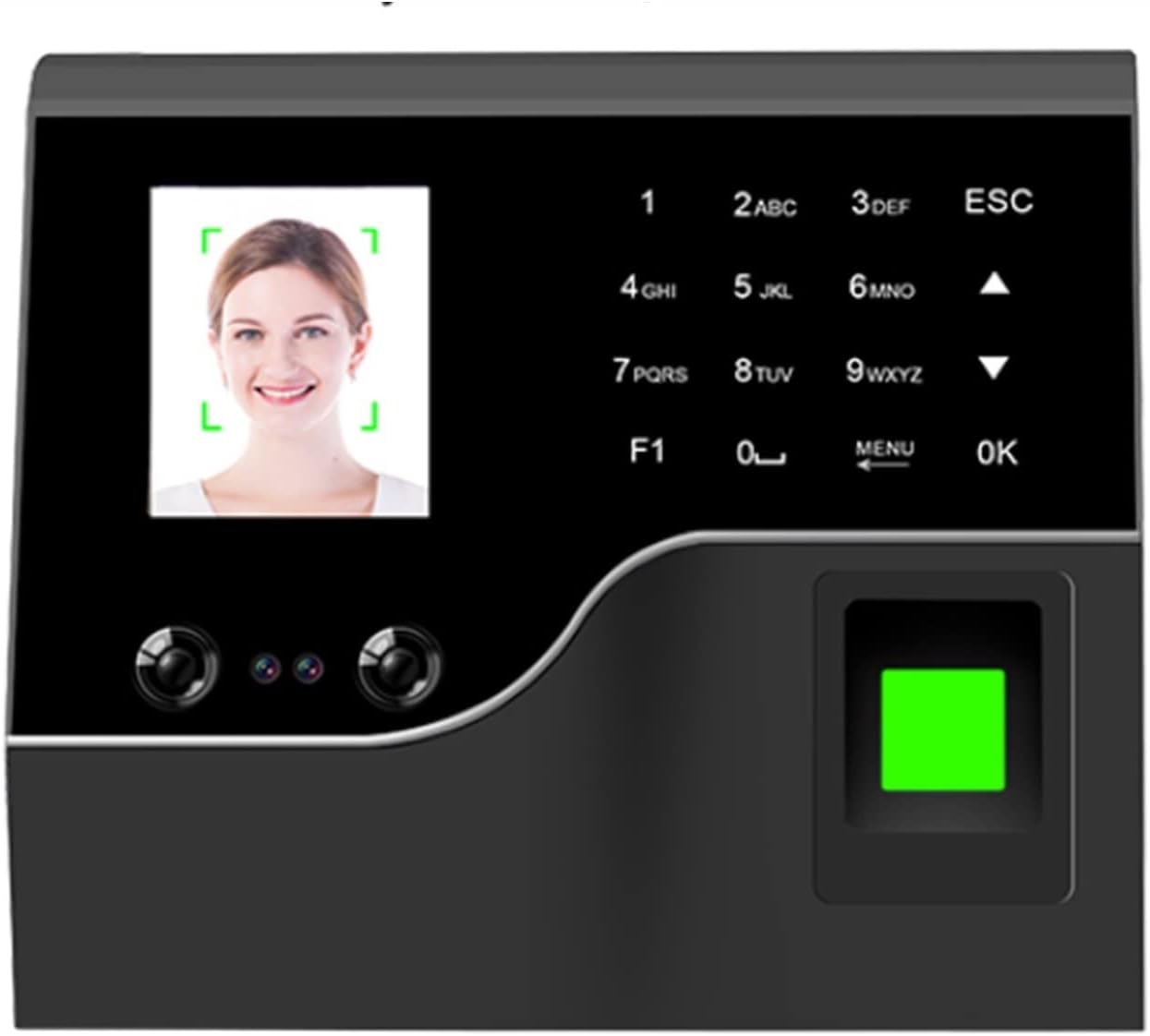 Time Clock Biometric Attendance System Face Recognition Employee Attendance Registration Work Time Access Control Attendance Machine Office Electronics Products,