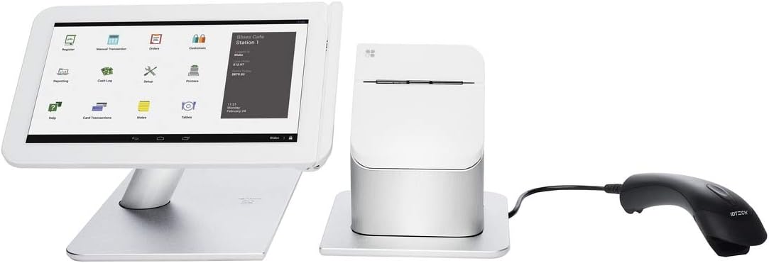 New Clover POS Station with Barcode Scanner - Requires Processing Account w/SwyftPAY