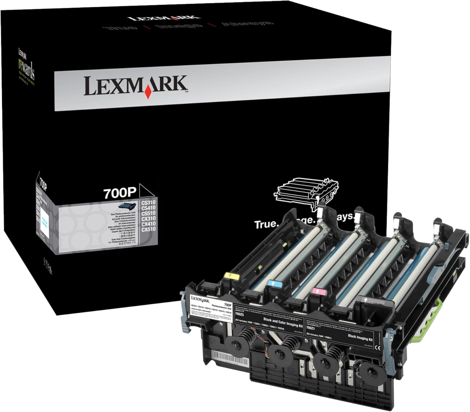 Lexmark 70C0P00 CS310 CS410 CS510 CX310 CX410 CX510 XC2132 -Drum in Retail Packaging