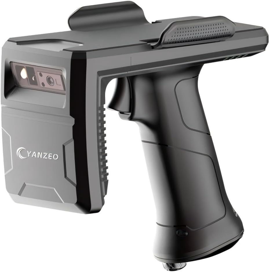 YANZEO SU700 Multifunctional PDA UHF RFID Reader Handheld Back Clip 1D/2D Scanner with Bluetooth for Warehouses, Logistics and Supermarkets