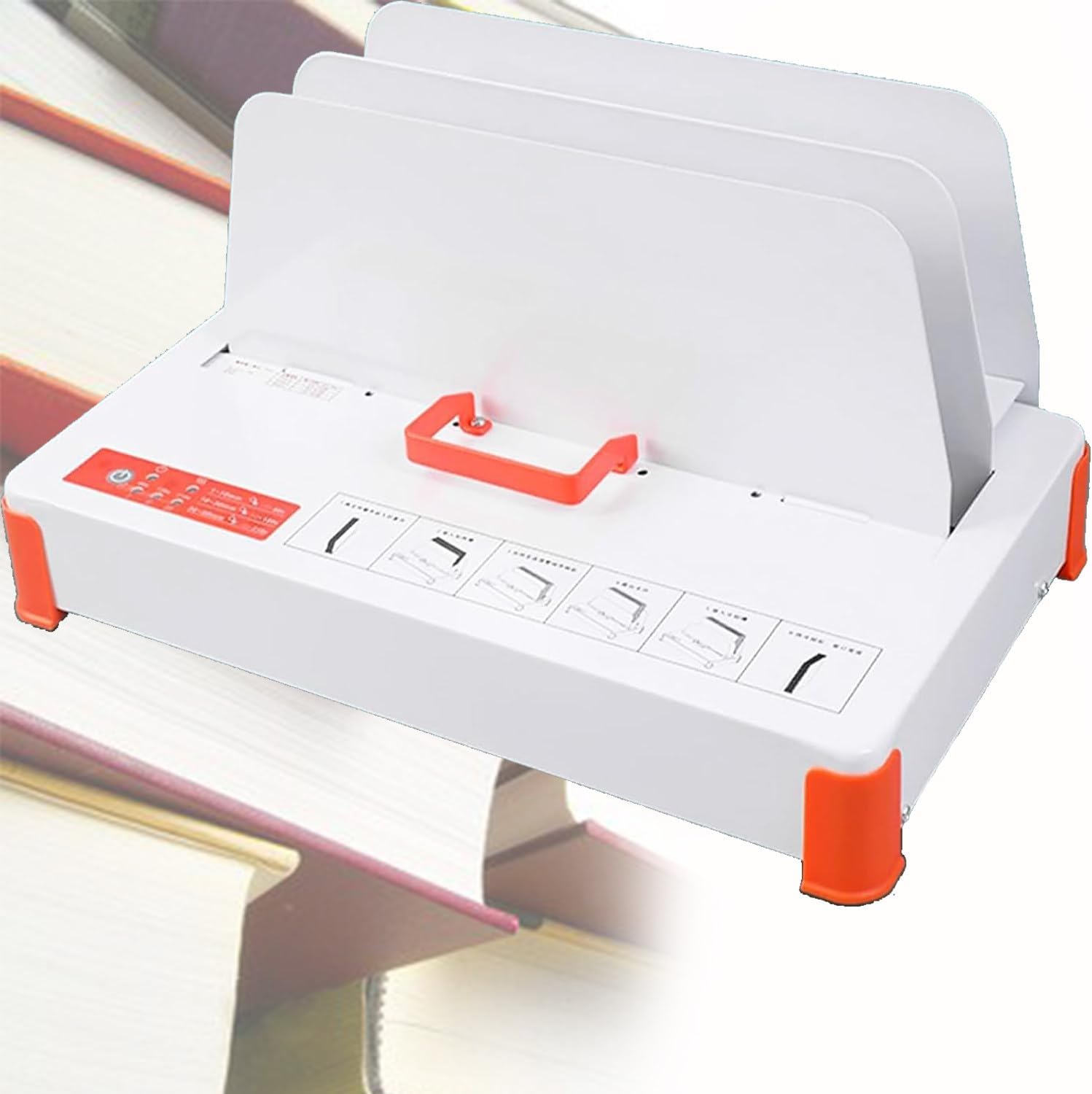 DPLWJPP Hot Melt Binding Machine Electric,Document Contract Binding Machine,50mm Binding Thickness,3 Gears Temperature Control,for Envelopes Reports Invoices Office Contract Documents