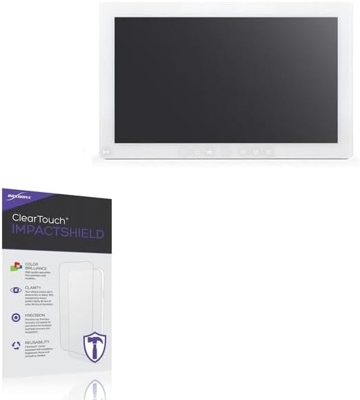 BoxWave Screen Protector Compatible With Adlink MLC 8-21 - ClearTouch ImpactShield (2-Pack), Impenetrable Screen Protector Flexible Film