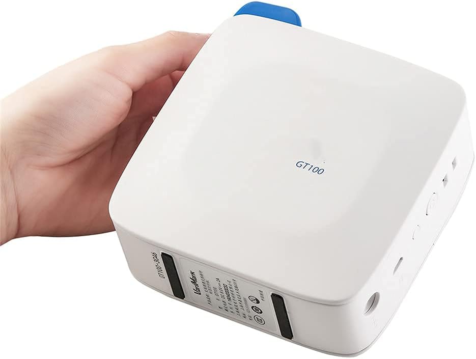 TREEYX Label Printer, Wireless Label Printer Marker Thermal Transfer Printer Manual Cutting 6-14Mm Label Width Support 8 Languages