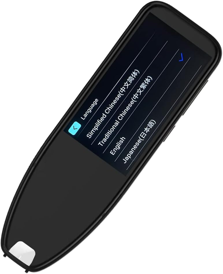 Pen Scanner, Text to Speech Device for Dyslexia, OCR Digital Highlighter Pen Reader, Exam Reading Pen for Students, Wireless Language Translator Device, for Meetings Travel Learning