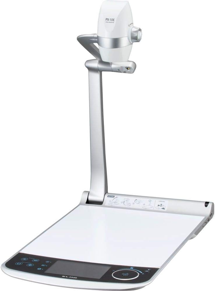 Elmo 1376 Model PX-10E Document Camera; 12 Megapixel CMOS; 5