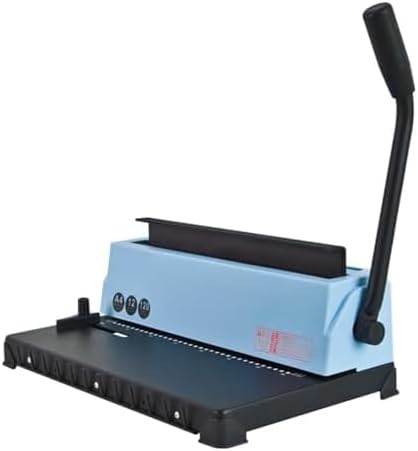 Binding Machine - Double Wire Book Binding, Wire Binding Ring Puncher, 34 Holes, Ideal for Office, School, Business, Home Use (1 34)