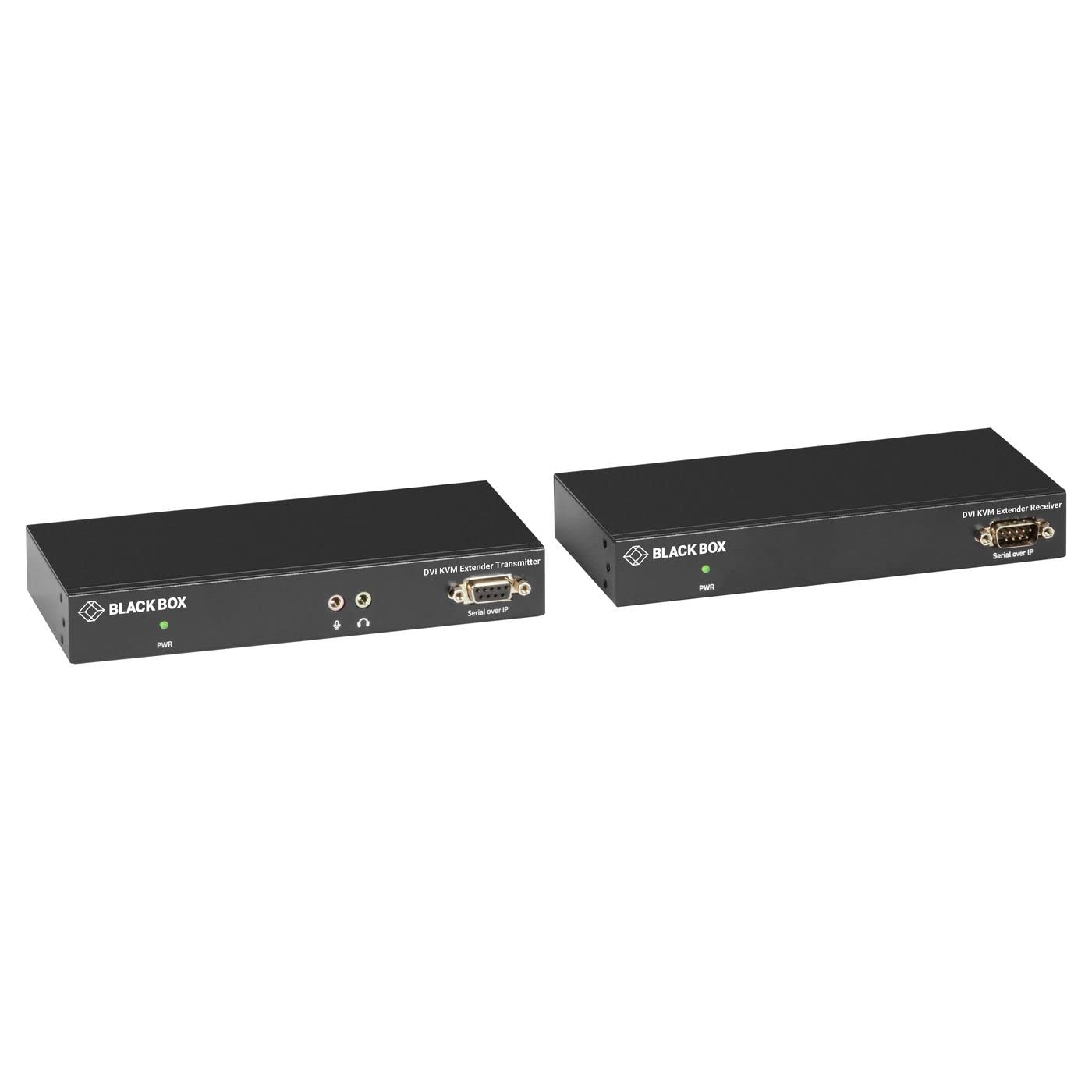 Black Box Network Services KVXLC-100-R2 Kvm Extender Kit Over Catx - Single-monitor Dvi-d Usb 2.0 Audio Serial Loca