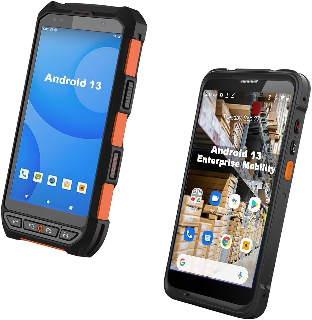 Vanquisher Android Barcode Scanners Handheld Data Terminal C6 & H66 Bundle