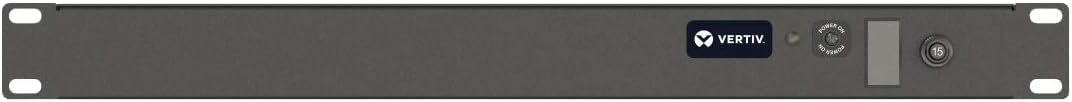 Vertiv Geist Basic Rack PDU – Data Center Power Distribution Unit - 15A| (10) NEMA 5-15R| 5-15P| 1.4kW| Rack PDU (VP9562)