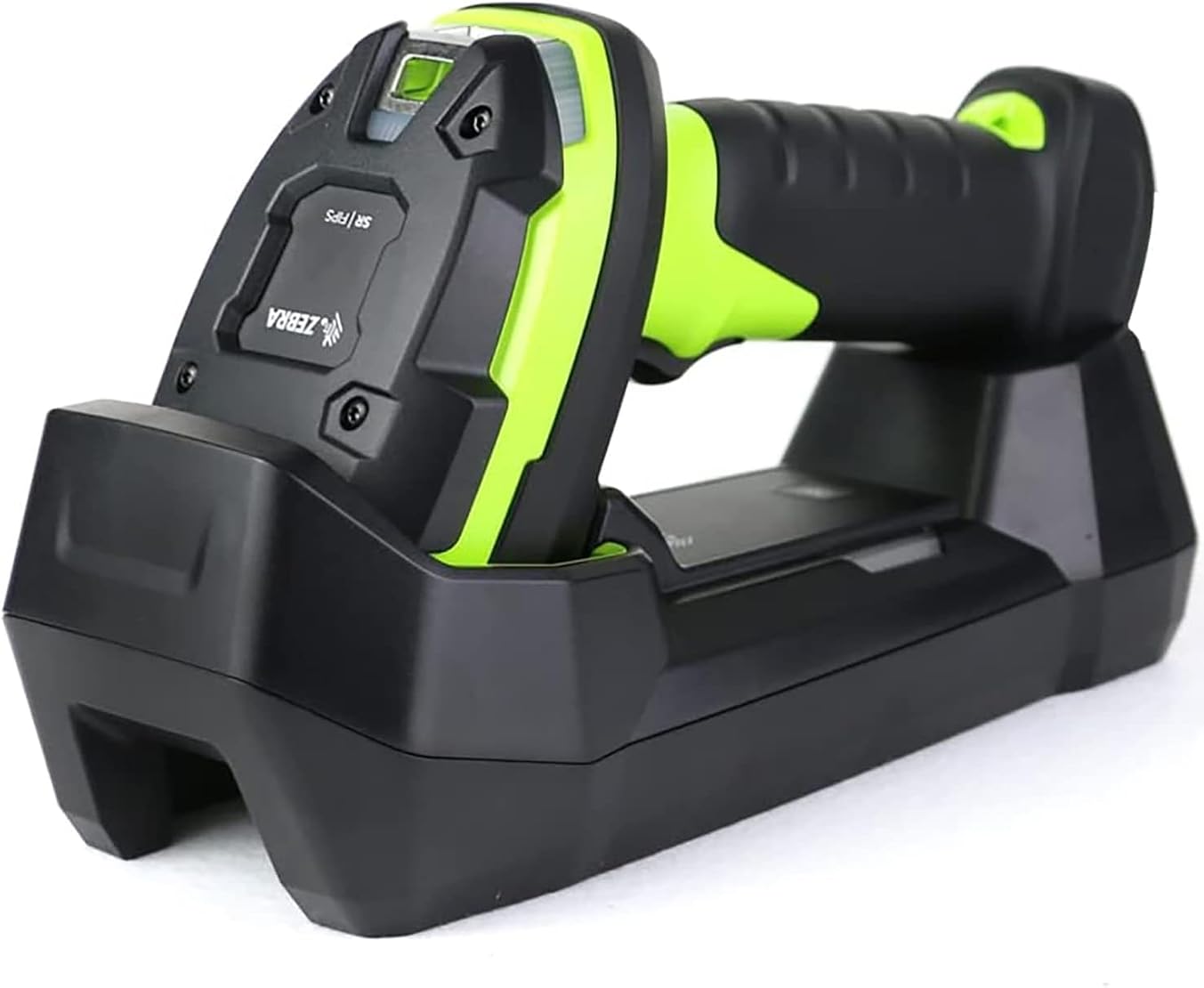 Zebra DS3678-SR Ultra-Rugged Industrial Grade Cordless Barcode Scanner Includes Cradle - Bluetooth, Serial, USB Connectivity - Handheld Standard Range 1D/2D Linear Imager Kit - JTTANDS (Renewed)