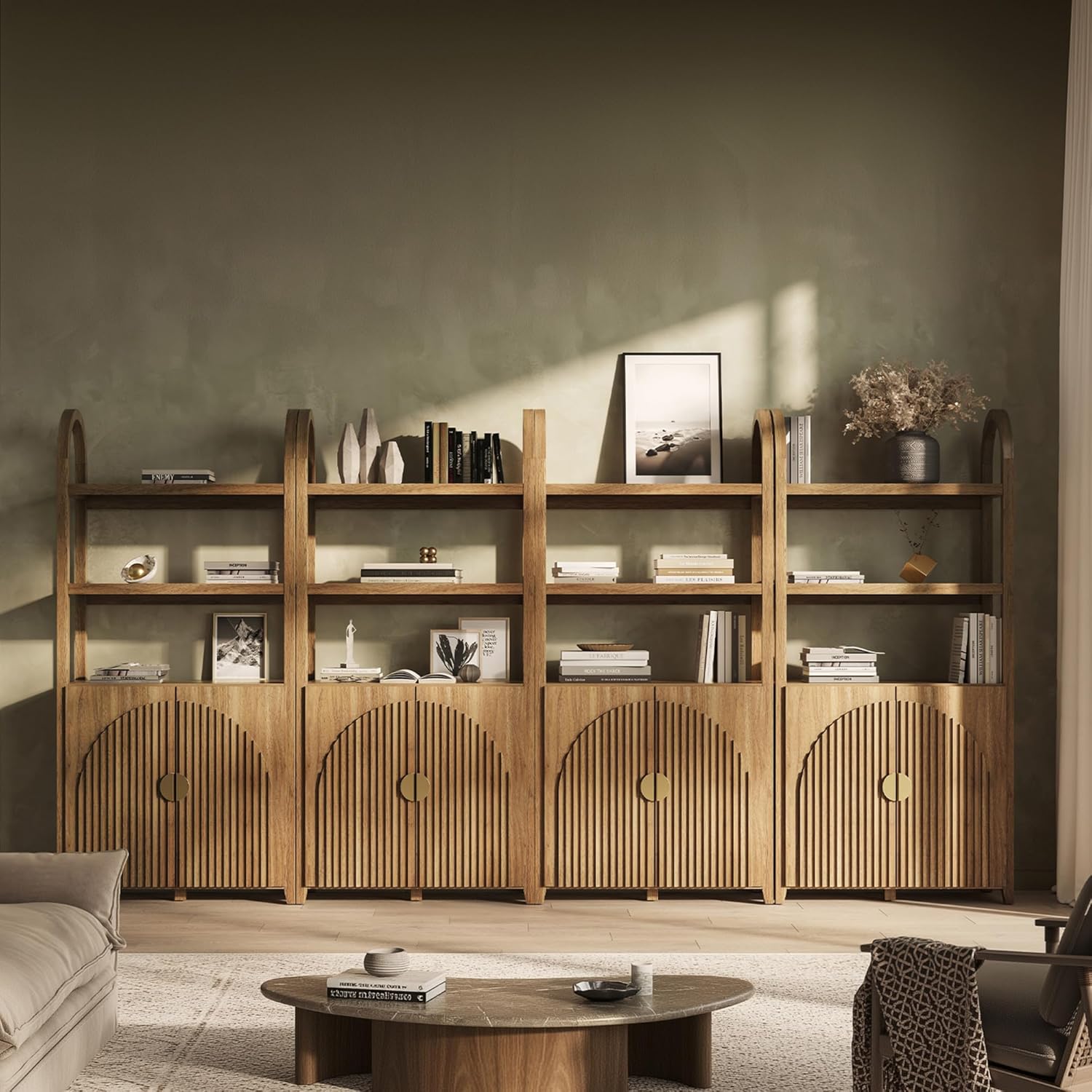 BELLEZE Book Shelf 72