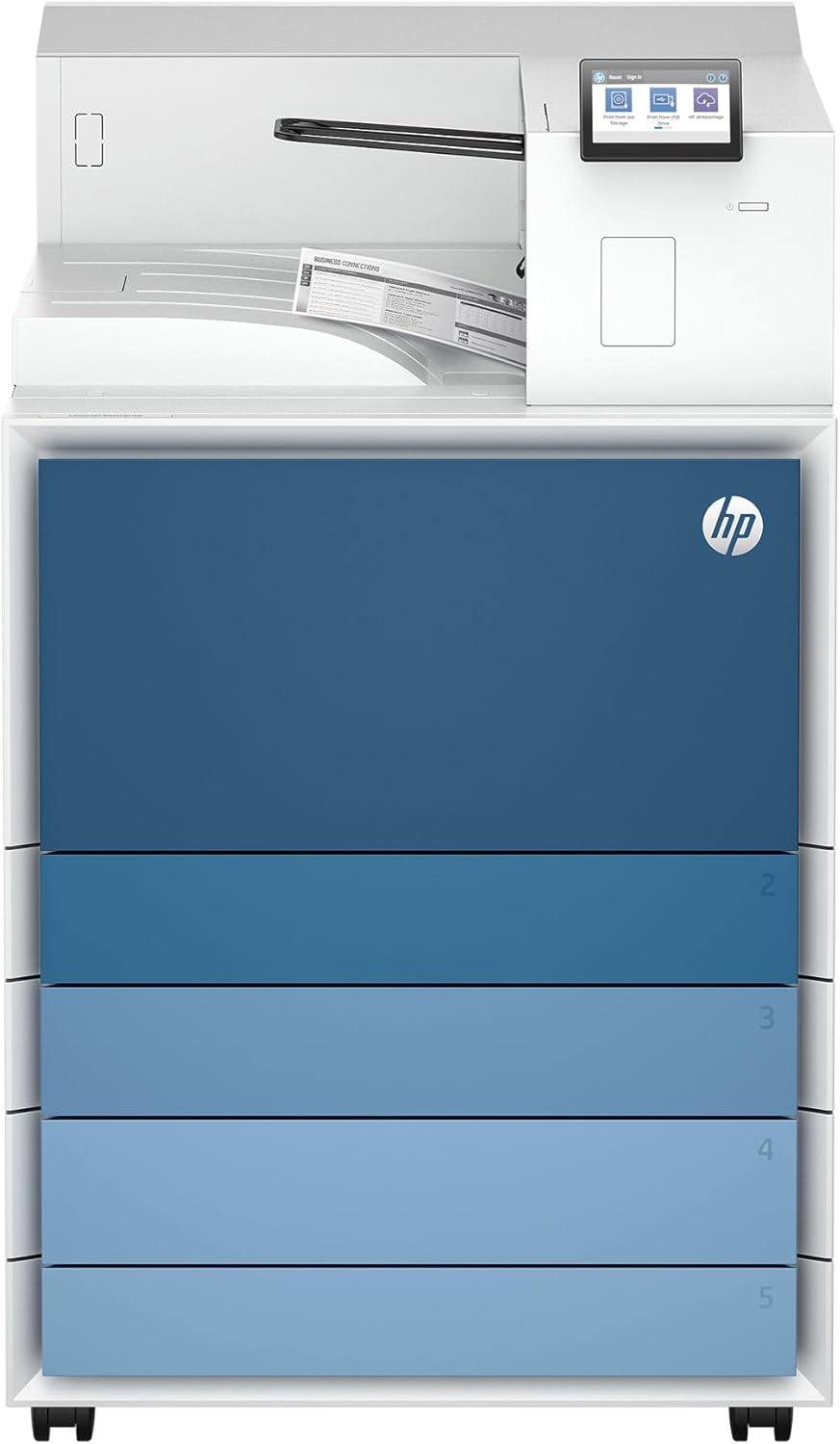 HP Laserjet Enterprise 8501x Monochrome Printer, Scanner, Copier, Duplex, Best for Office, AJ7J3A