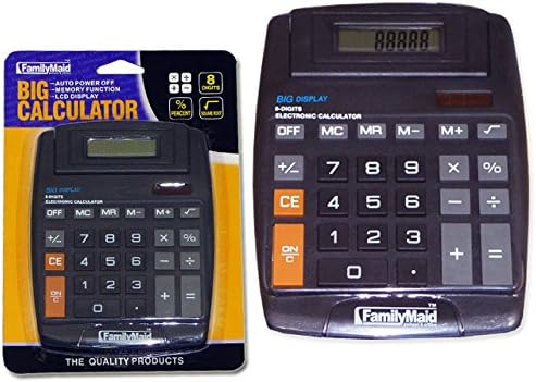 Calculator Big Black Color, Case of 48