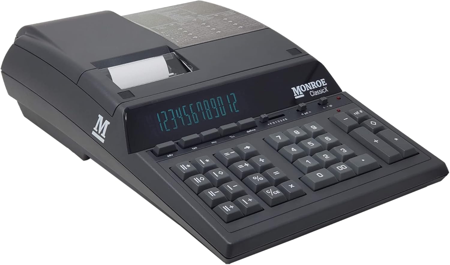 Monroe ClassicX Heavy-Duty Accounting Printing Calculator