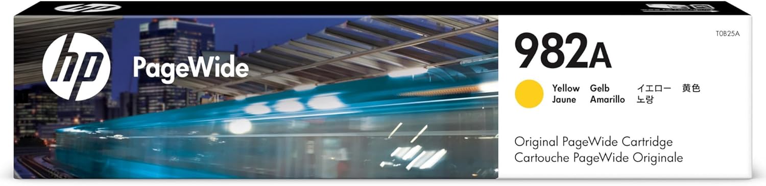HP 982A | PageWide Cartridge High Yield | Yellow | T0B25A