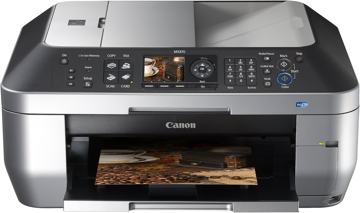 Canon 4206B002 Wireless Color Photo Printer with Scanner, Copier and Fax