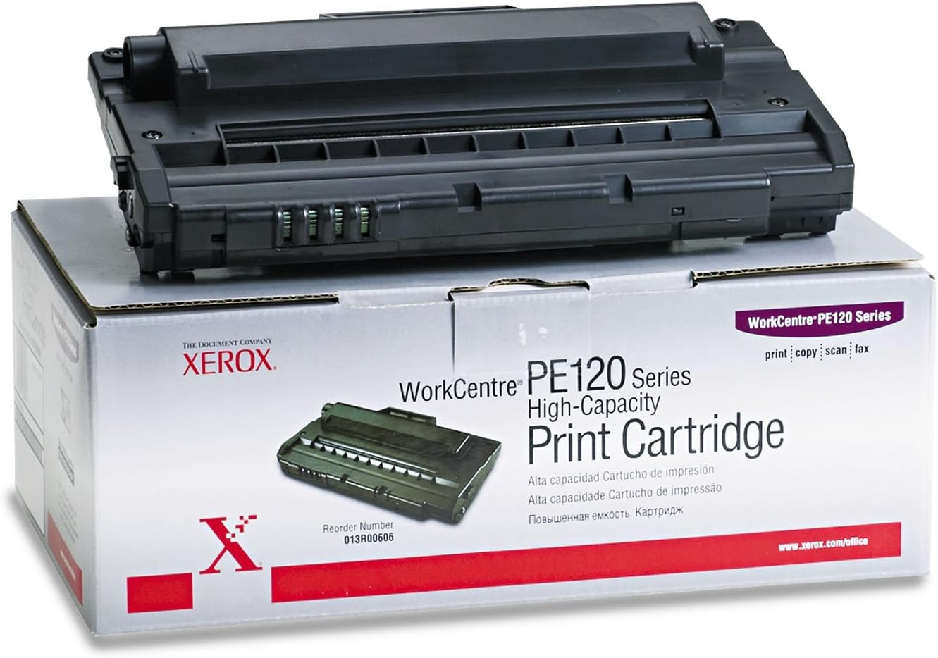 Xerox 013R00606 013R00606 High-Yield Toner, 5000 Page-Yield, Black
