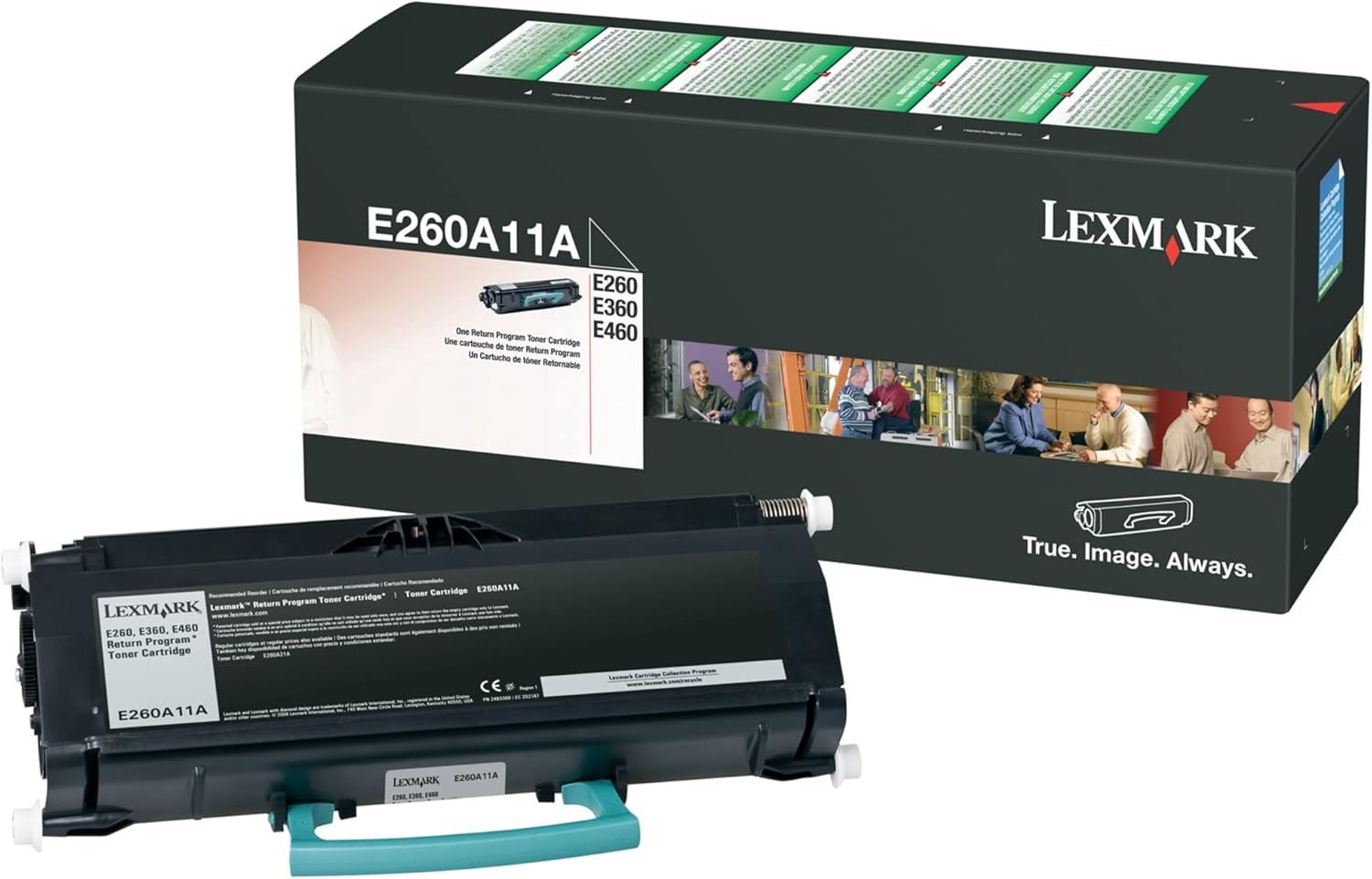 Lexmark E260A11A Return Program Black Toner Cartridge