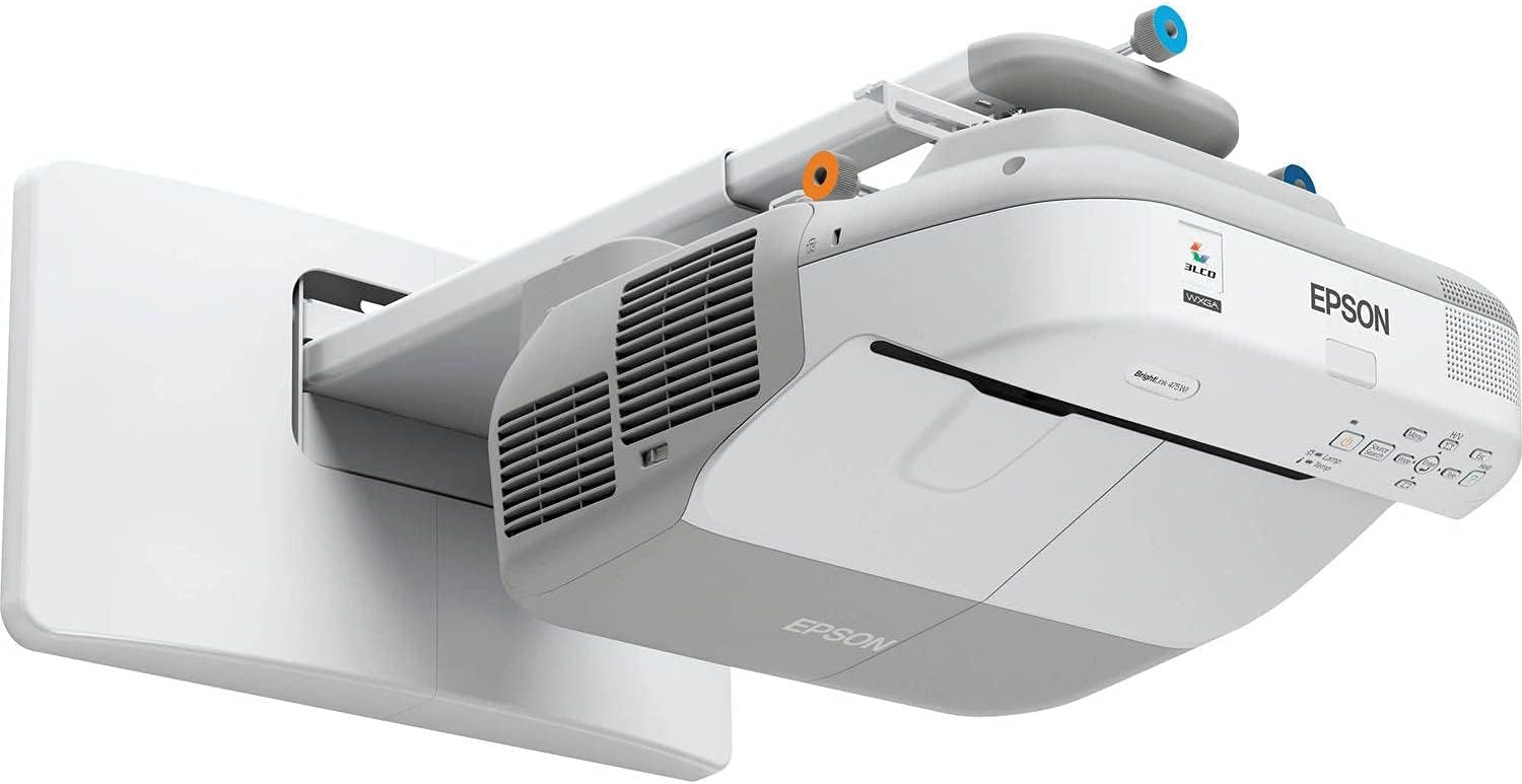 Epson BrightLink 475Wi Interactive WXGA 3LCD Projector with Mount - Epson V11H453520W