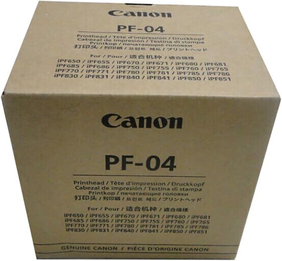Canon PF-04 Printhead for IPF650 IPF655 IPF750 IPF760 IPF765 IPF755 Printer Head