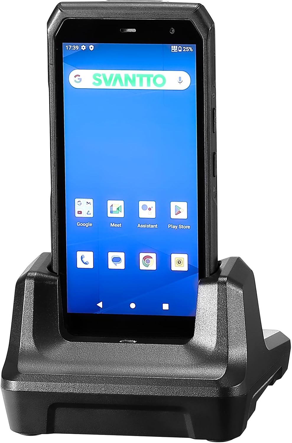 SVANTTO Android 13 Barcode Scanner with Dock Charger, 1D/2D/QR Bar Code Scan Engine, 4+64GB, Bluetooth 5.1, WiFi-6, 4G LTE, NFC, 5000mAh Big Battery 5.5