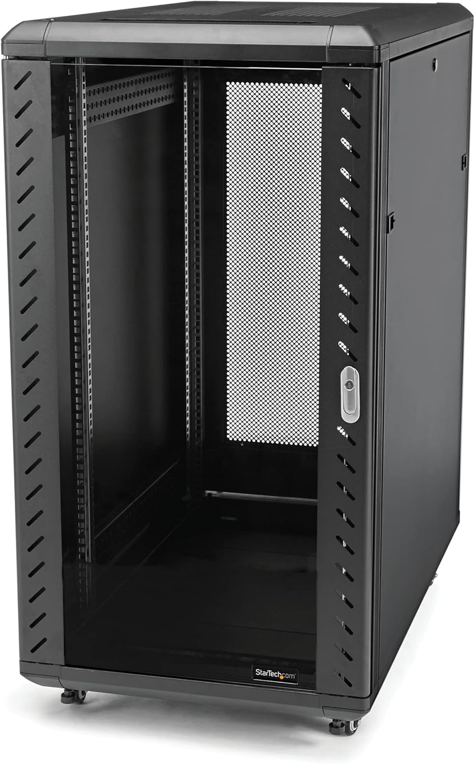 StarTech.com 4-Post 25U Server Rack Cabinet, 19