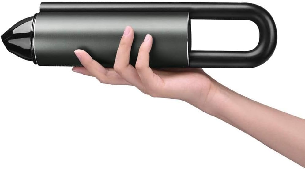 Handheld Vacuum Cordless, Cordless Handheld Vacuum Cleaner with LED Light and HEPA Filter 5000Pa Rechargeable Lightweight Wet Dry Vacuum for Home,Office,Desk,Car,Dust,Pet Hair Cleaning,Silver (Bl