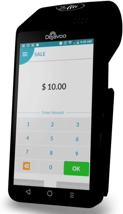Generic Dejavoo QD2 Mobile Wireless Terminal: Secure Payment Processing Anywhere, Anytime! - Requires New Merchant Account with SwyftPAY Prior to Shipping Equipment