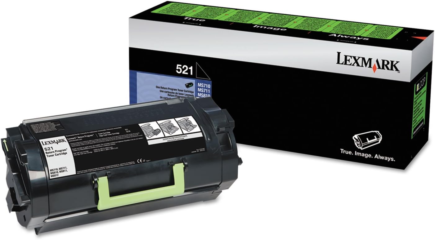 2QQ0444 - Lexmark 521 Return Program Toner Cartridge