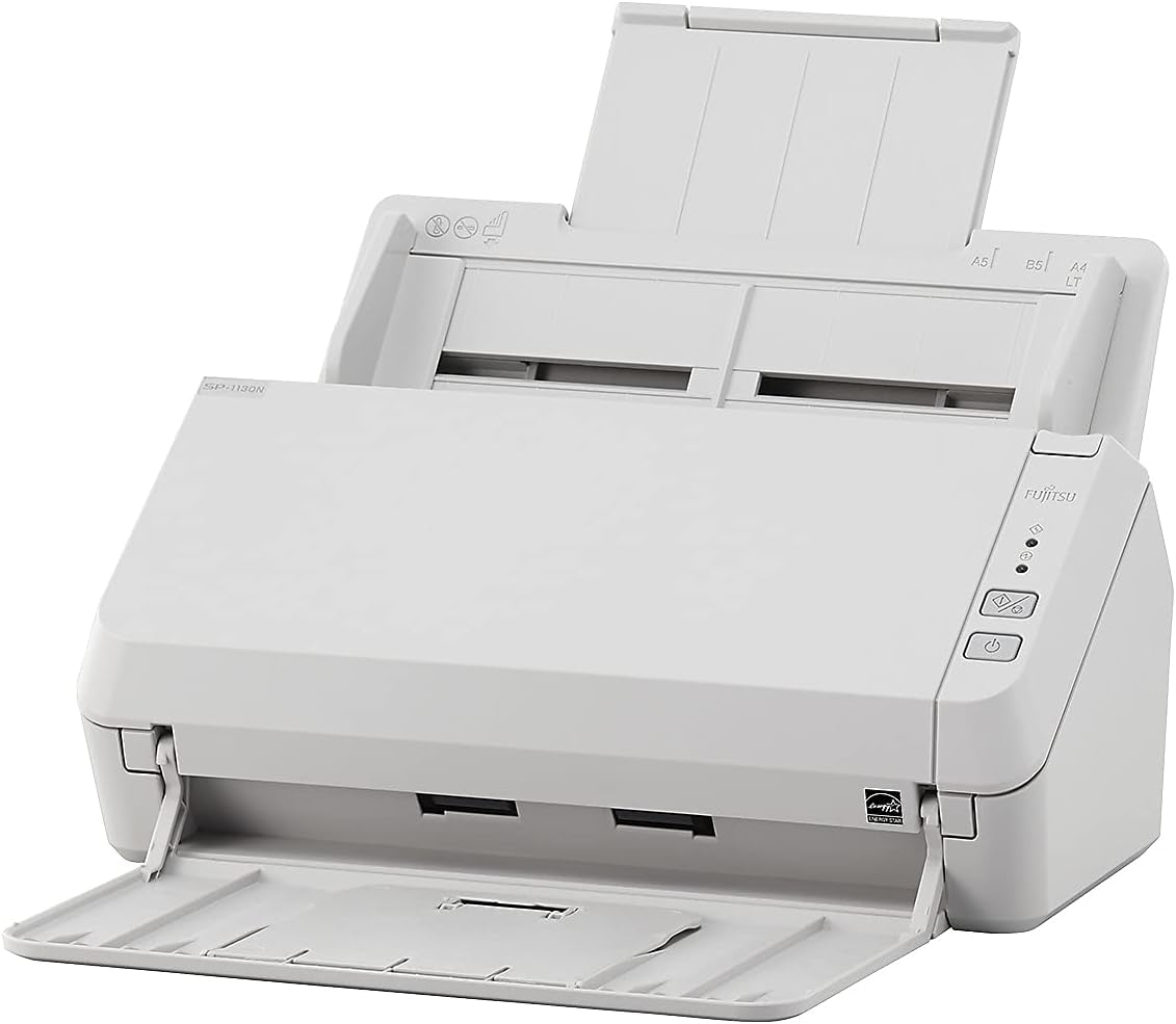 RICOH SP-1130N Price Performing, Network Enabled Color Duplex Document Scanner with Auto Document Feeder (ADF)