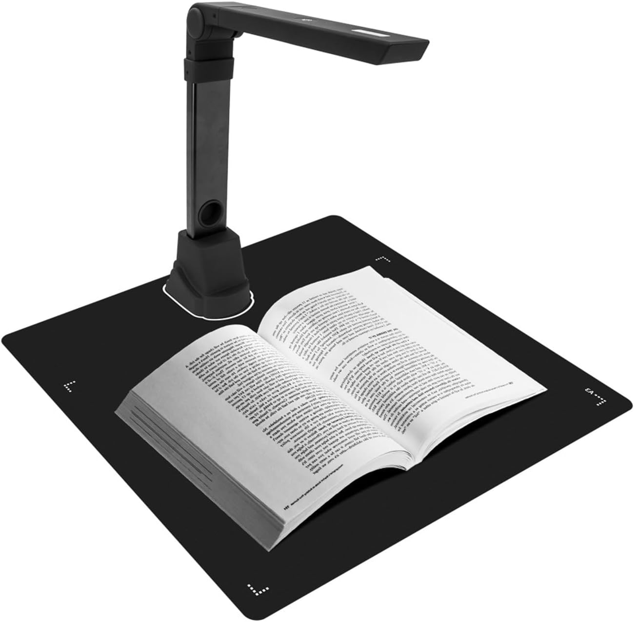 Book Document Camera, 13MP Book Scanner, USB Document Camera, Multi-Language OCR Recognition by AI Technology,Capture Size A3,Only Windows