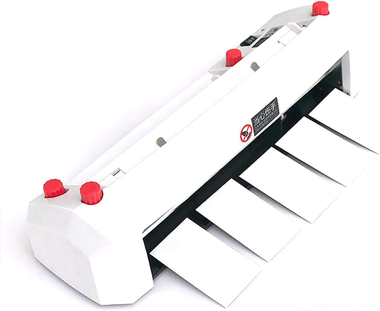 GFAZXDS Paper Cutter Electric Business Card Cutting Machine, Business Cards Cutter Automatic Binding Machines, 300g Office Paper Cutter, for Business/Invitation/Membership