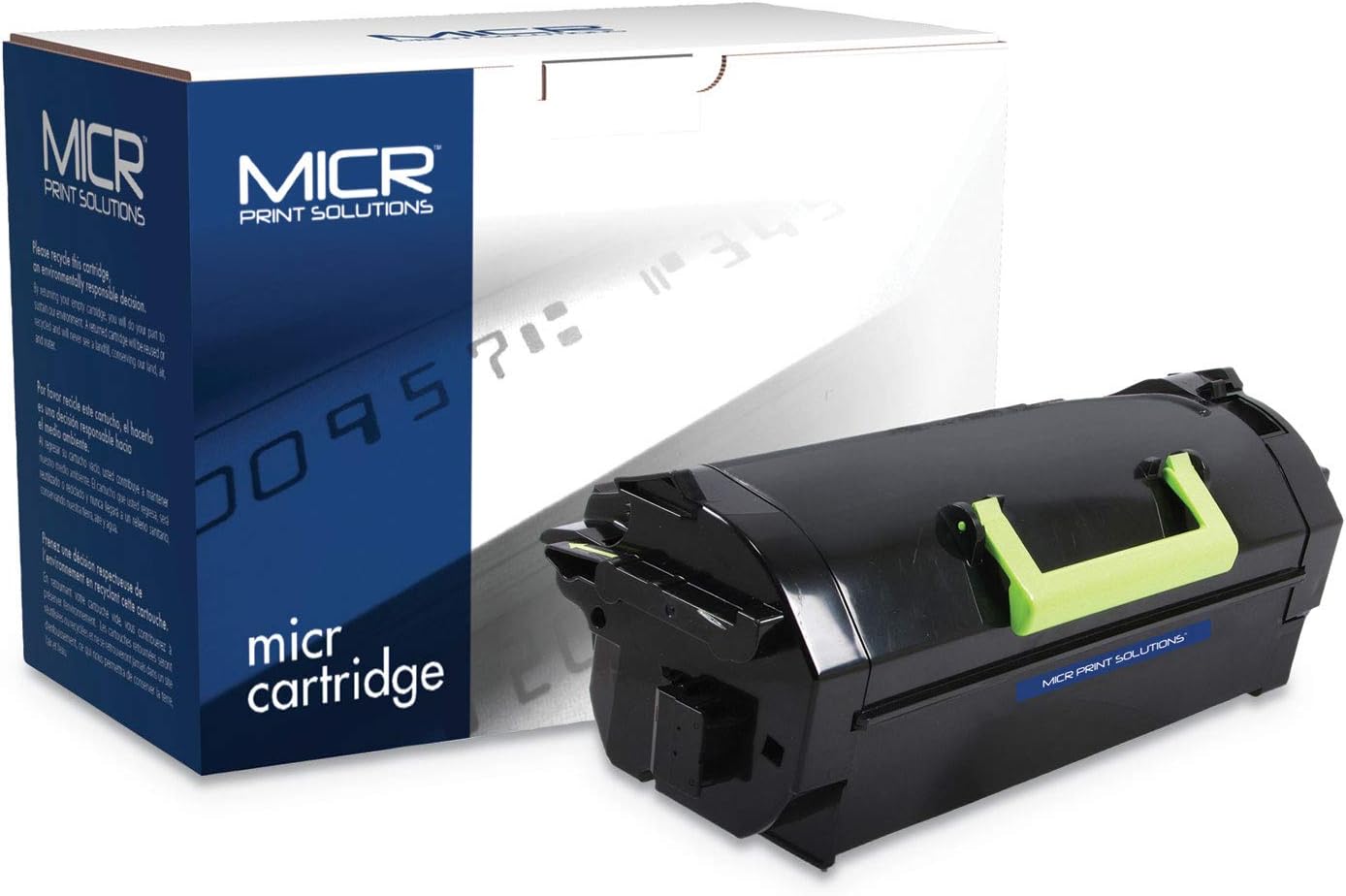 MICR Print Solutions Compatible 52d0ha0/52d1h00 (520ha/521h) High-Yield MICR Toner, 25,000 Page-Yield, Black