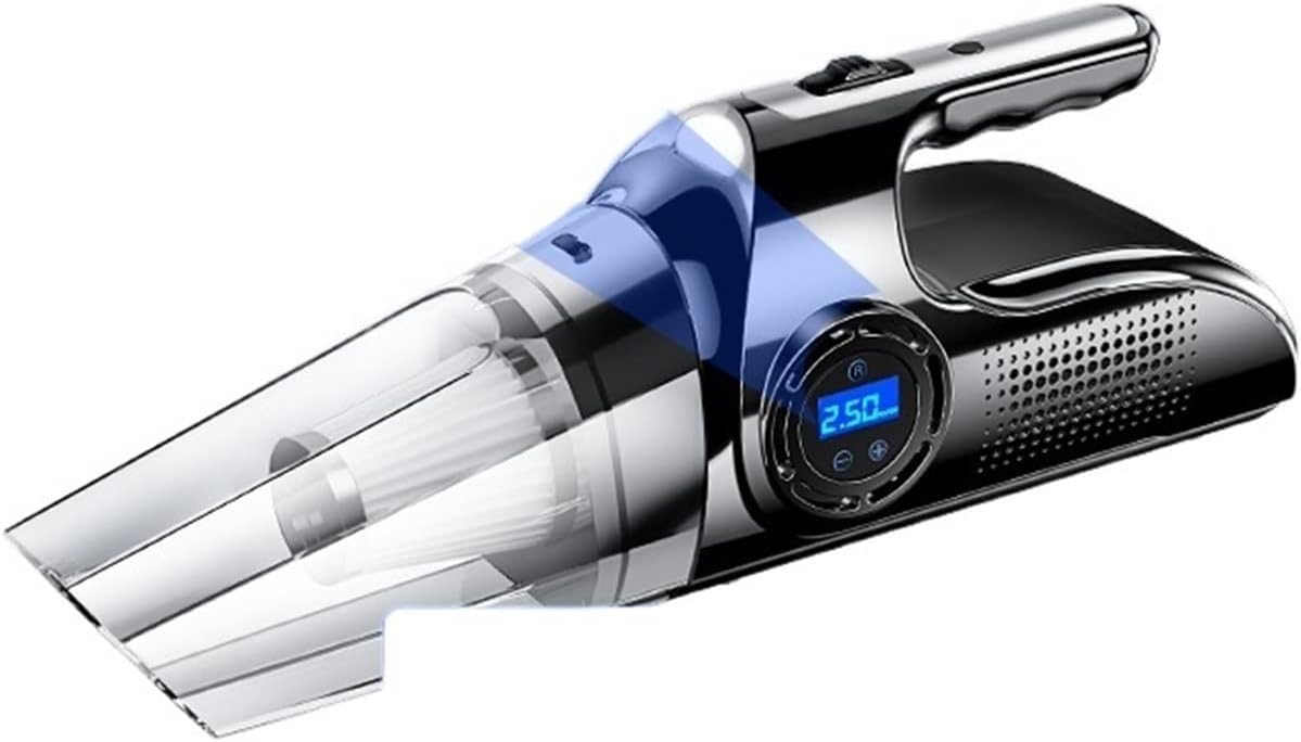 WAGNUS 4 in 1 Car Vacuum Cleaner 80000Pa Wireless Handheld Portable Air Pump for Home Car Accessories Bicycle Motorcycle Strong Suction (Color : Wireless B 56000pa)