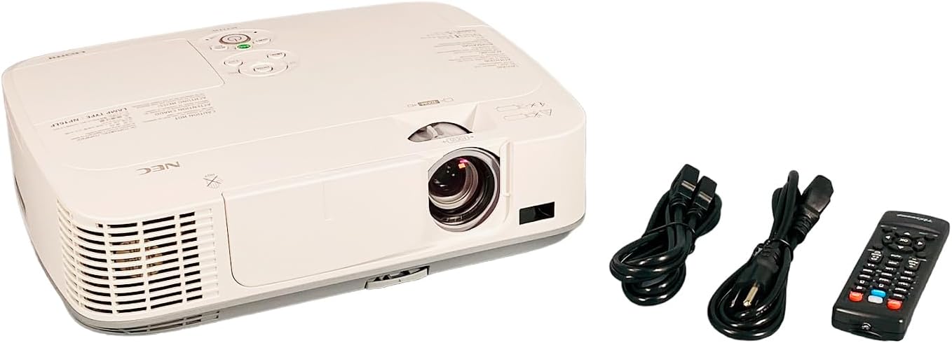 3200 ANSI Lumens DLP Projector 3D HD HDMI 1080p for Home Theater Cinema Conference Meeting Room Golf Race Flight Simulator Public Spaces Social Clubs Corporate Environments Game Console (Renewed)