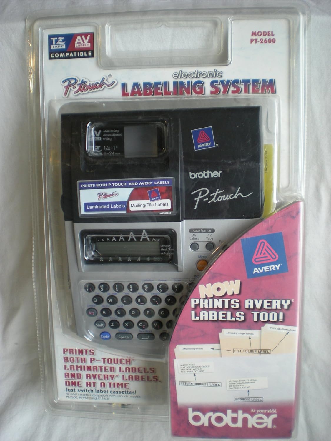 Brother PT-2600 Labeling System