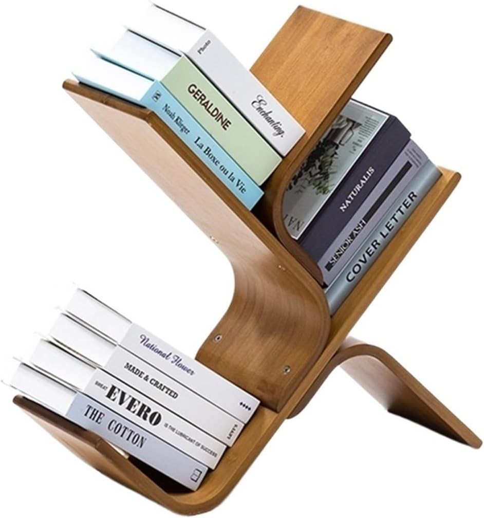 HEXEH Shelf Bookcase Bookshelf Living Room Floor-Standing Display Rack Simple Storage Rack Multi-Layer Picture Book Rack Storage Rack Bookcase Storage Shelves (Size : A), ZHONGXIAOFEI2023