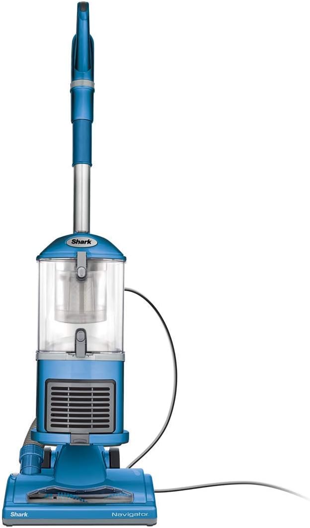 Shark NV351 Navigator Lift-Away Upright Vacuum Healthy Home Edition, Blue (Blue) (Renewed)