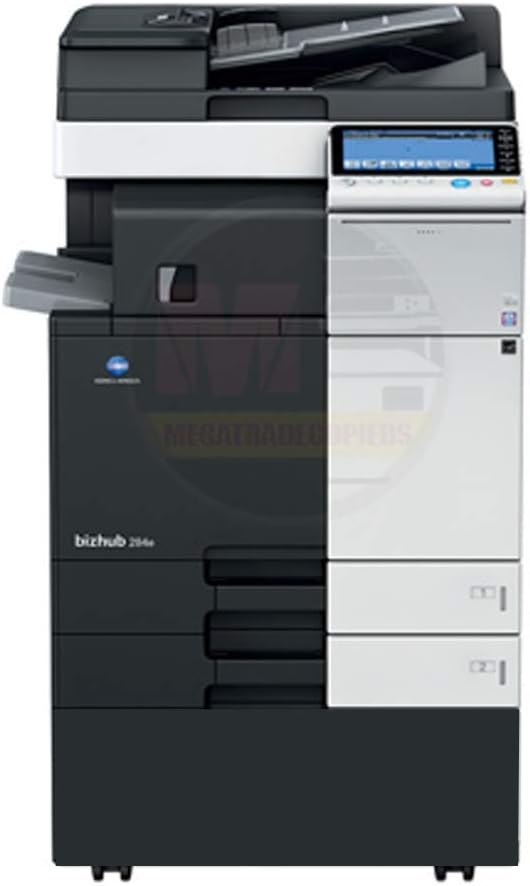 Konica Minolta Bizhub 284 A3 Monochrome Laser Multi-Function Copier - 28ppm, Copy, Print, Scan, Auto Duplex, Network, 1800 x 600 DPI, 2 Trays, Stand (Renewed)