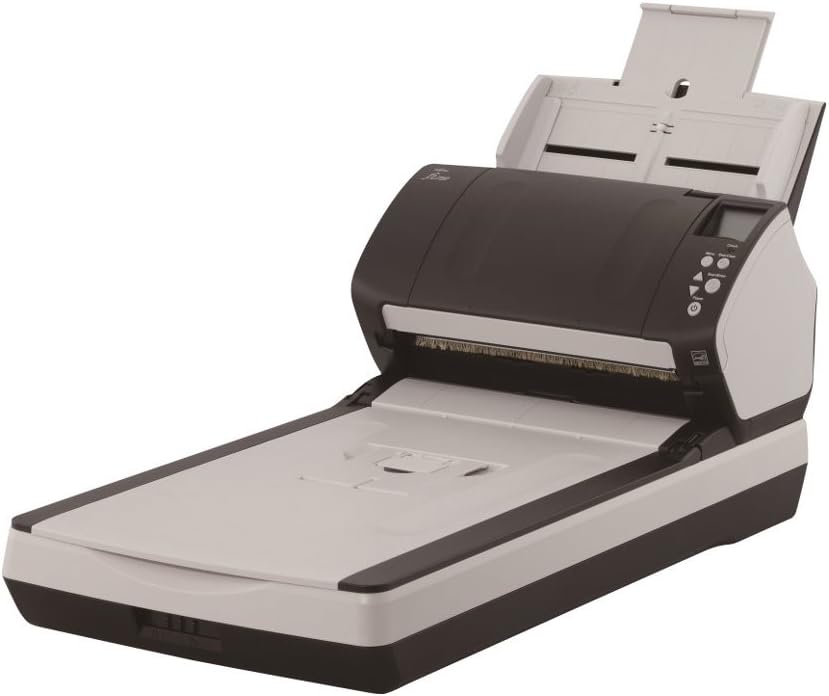 Fujitsu PA03670-B501 Scanner, A4, ADF + Flatbed, 80ppm / 160ipm, 1.7s, 3x CCD, 600 dpi, Duplex, USB, 8.8kg, 43W, Office Use