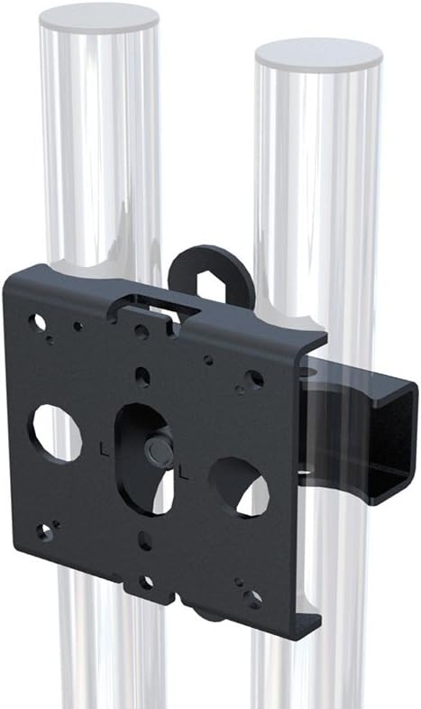 Heavy Duty Clamp Adapter and Mount for Flat Panel Screen